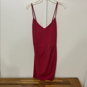 Lulu's Chic Red Mini Dress